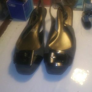 Alicia Gray sling back shoes